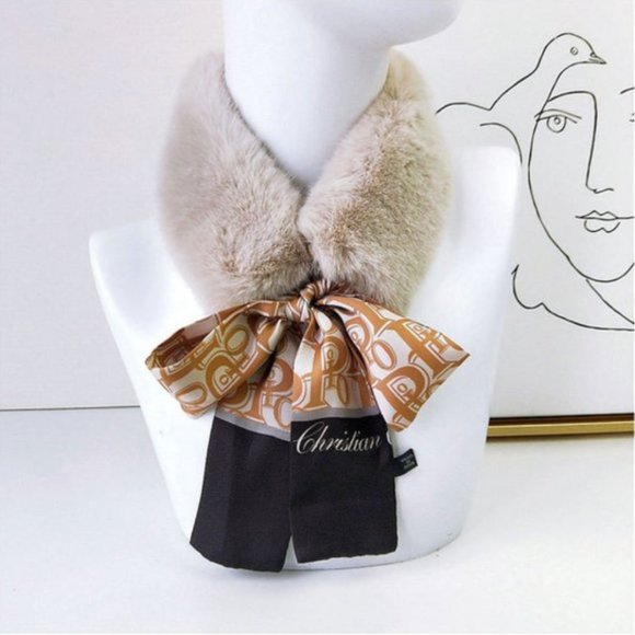 NEW Elegant Faux Fur Scarf - Picture 16 of 16